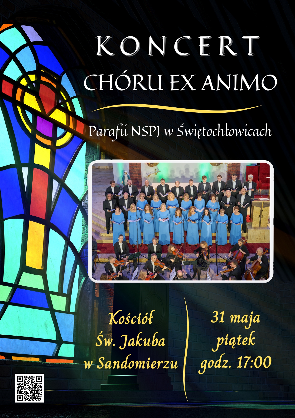 Plakat koncert Ex Animo