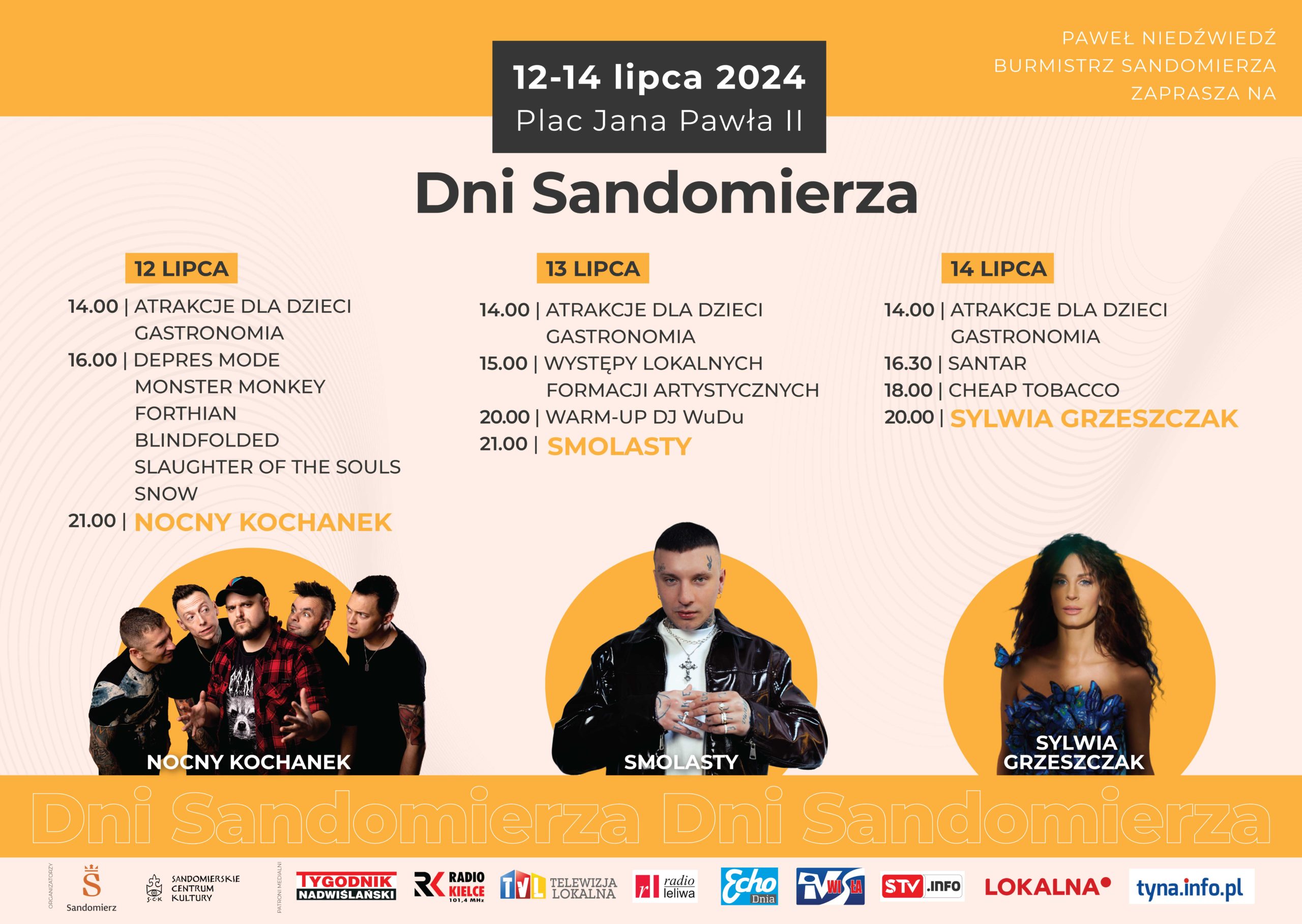 Plakat - Dni Sandomierza 2024